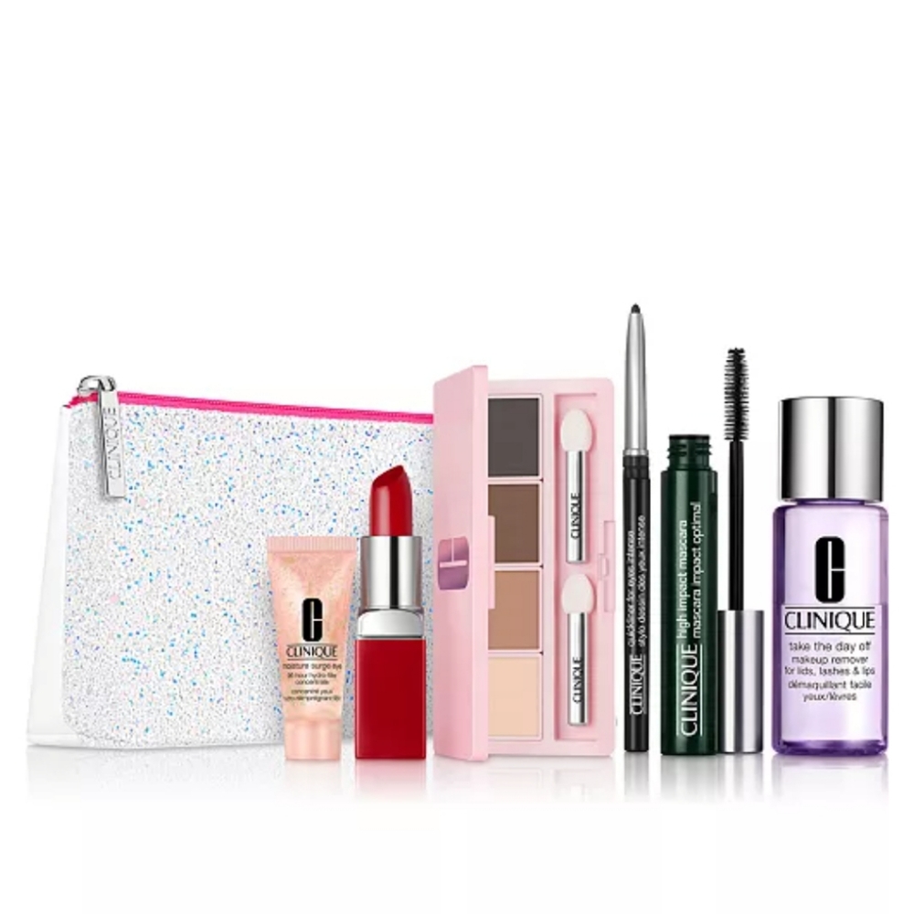 Clinique 7 pc Be Merry & Bright Set